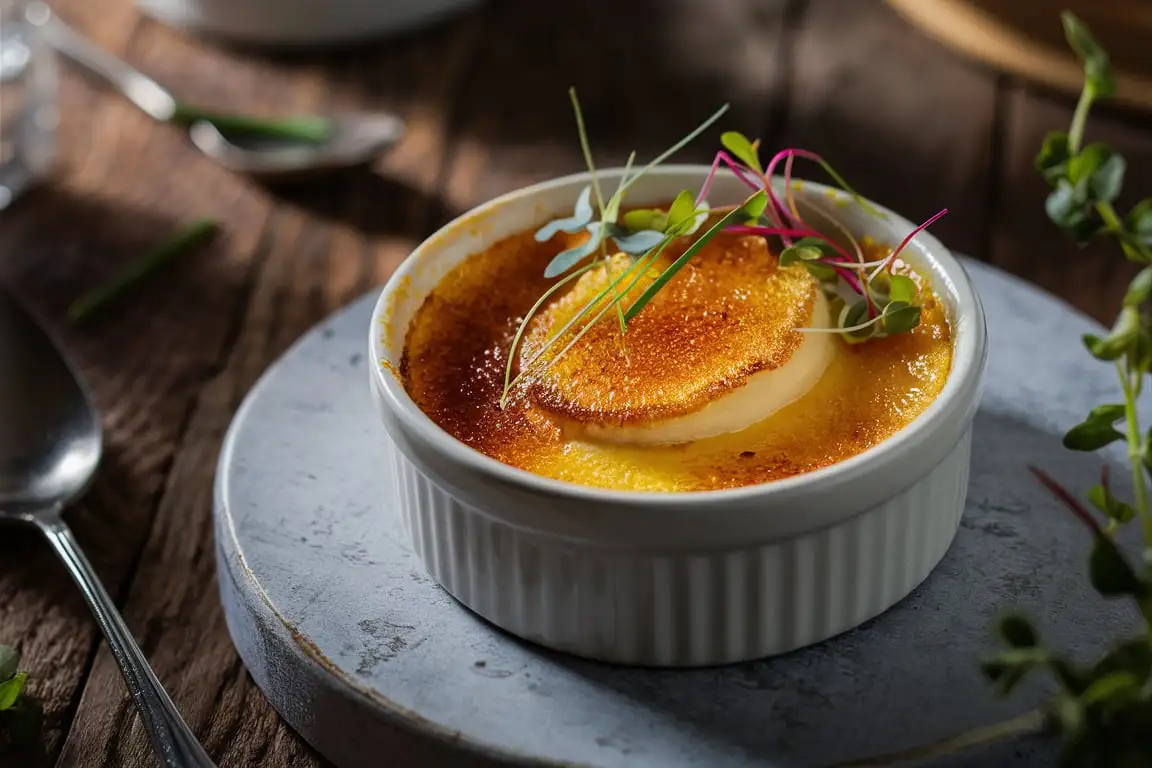 Crab Brûlée Recipe – A gourmet seafood appetizer with caramelized topping